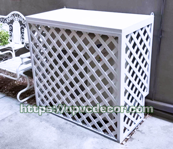 กล่องครอบคอมแอร์ UPVC